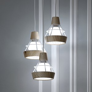3D hanging lamp romatti trio