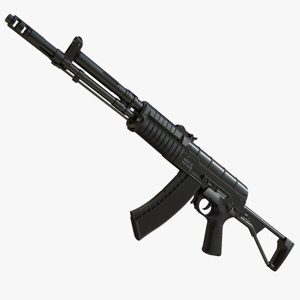 realistic aek 971 weapons 3D model