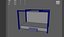 einfaches Fachwerkbühnen-3D-Modell