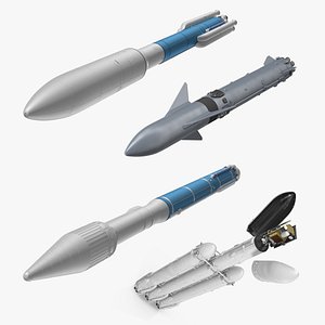 space launch vehicles 3D