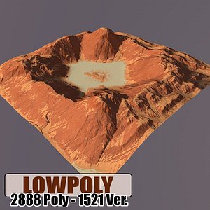 Lowpoly Mountain HL38