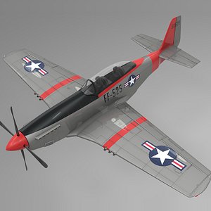 ff-525 north american p-51 mustang 3D