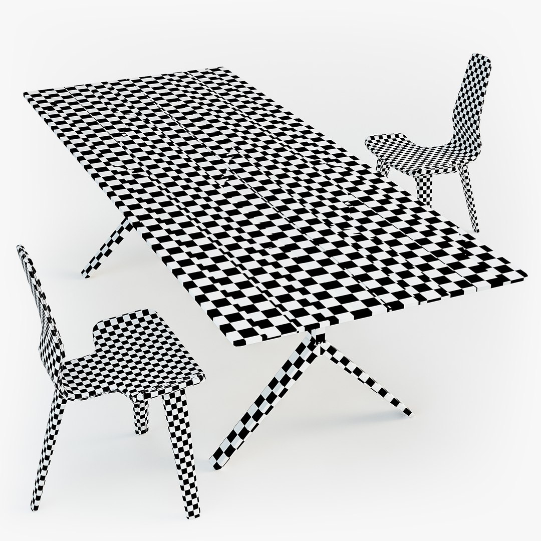 la espada overton dining table 3d max