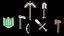 Minecraft weapons