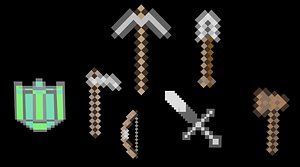 Minecraft weapons