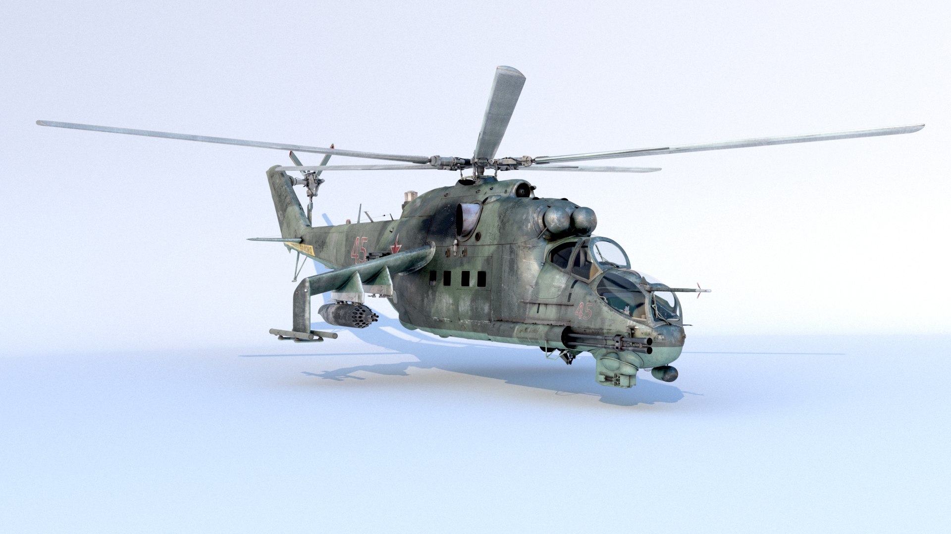 Russian helicopter 3D - TurboSquid 1306217