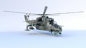 russian helicopter 3D