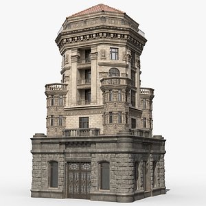 Civic Building 3D