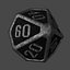 ETB Metal Dice Collection Game Ready Low Poly PBR Low-poly