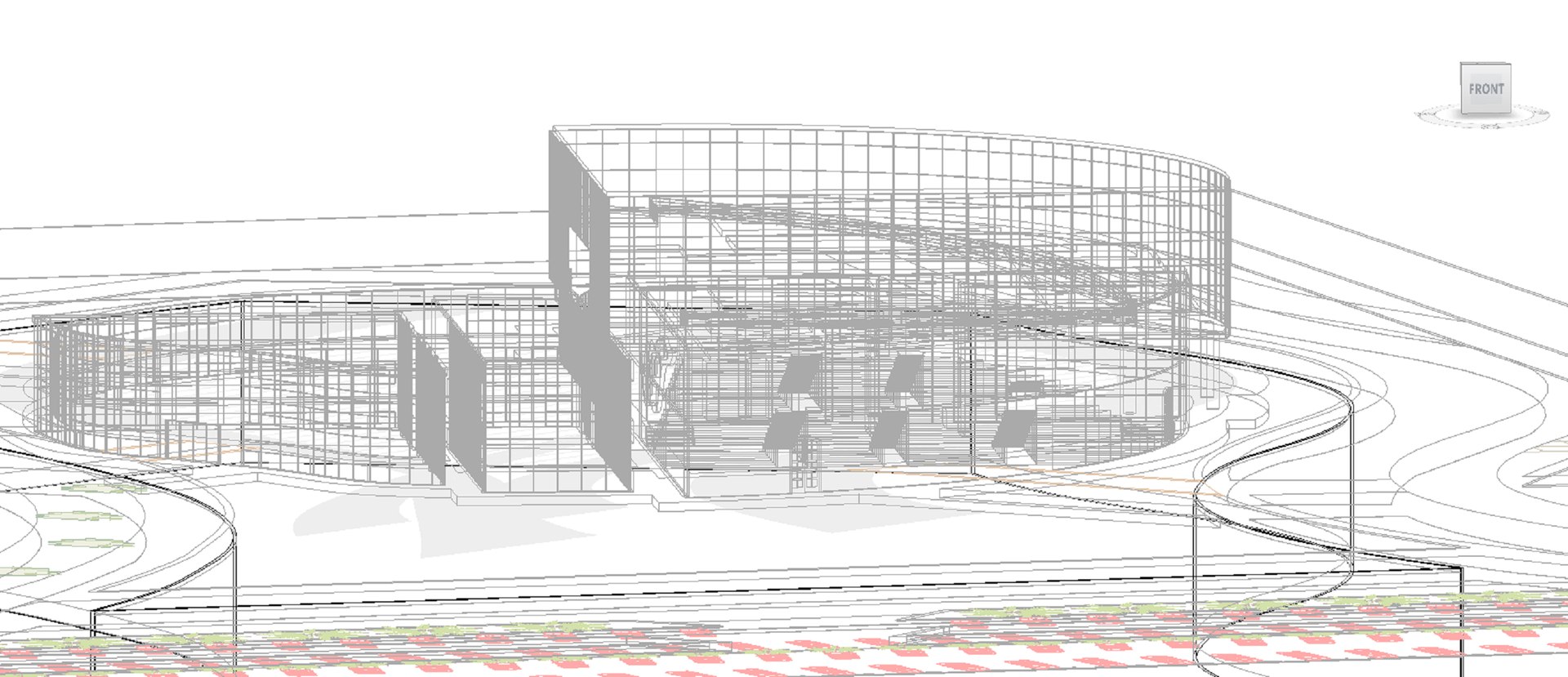 Museum Facade Environment 2D Drawing 3D - TurboSquid 2361786