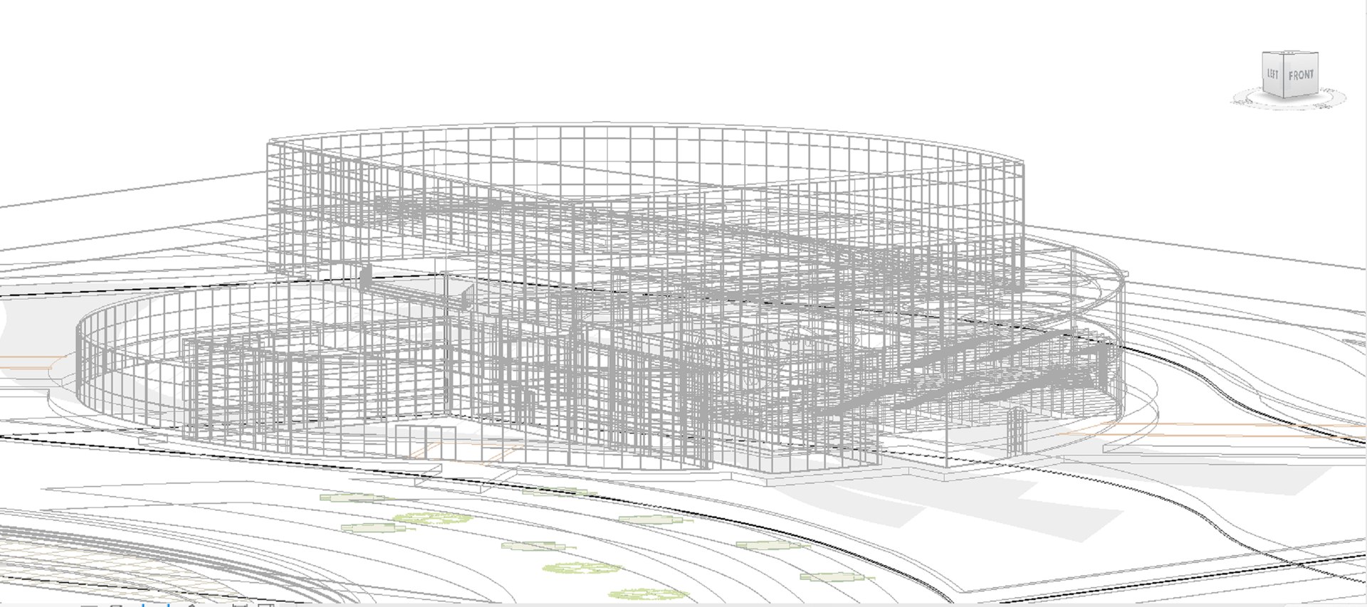 Museum Facade Environment 2D Drawing 3D - TurboSquid 2361786