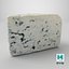 Blue Cheese Slice 3D model