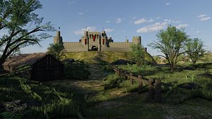 Path to Castle scene