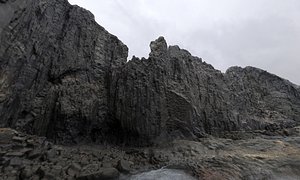 3D Giant Rock Cliffs 24K ULTRA HD 2 model