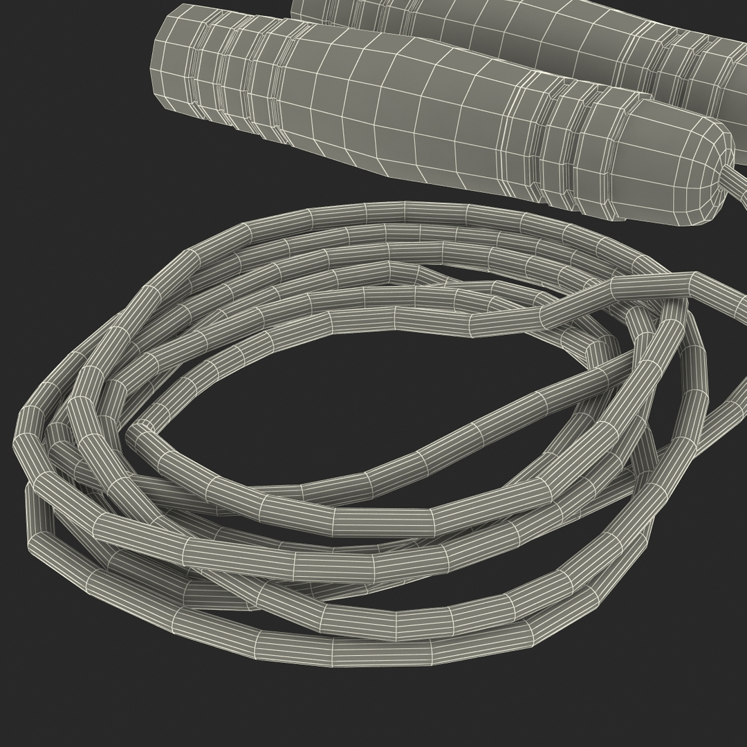 3d model exercise jump rope