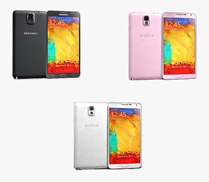 samsung galaxy note 3 3d model