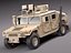 2010 suv military vechicle 3d model