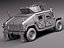 2010 suv military vechicle 3d model