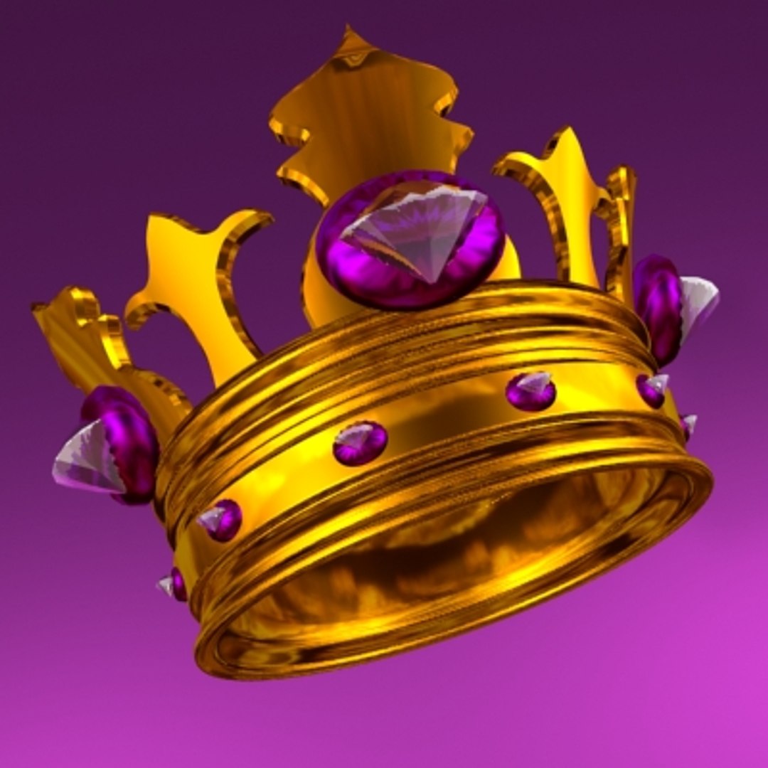 3d model king crown
