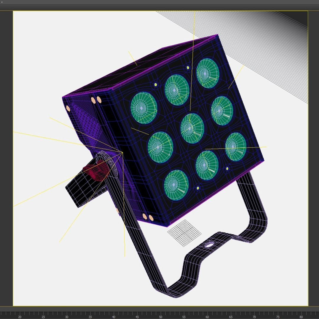 3D concert light model - TurboSquid 1217384