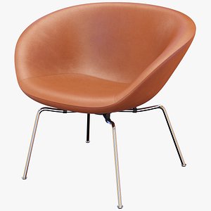 3D Pot Chair by Arne Jacobsen model