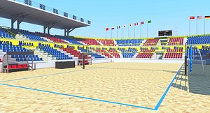 volleyball volley arena 3D