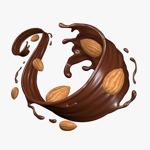 Chocolate Liquid Splash 032