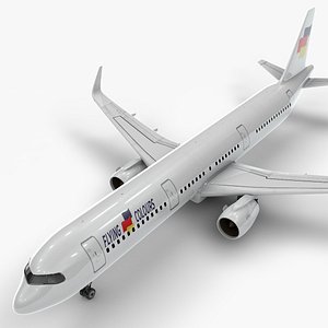 a321 neo flying colours 3D model