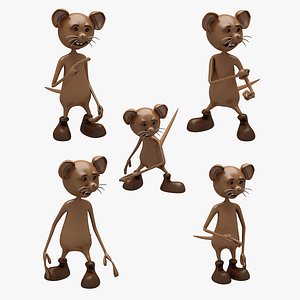 Cartoon Mouse 01-02 (7 ANIMATION)