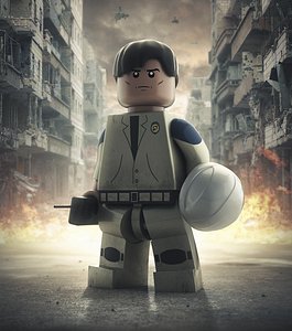 3D lego character