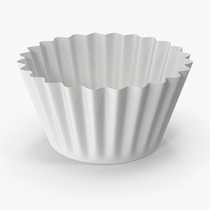 White Cupcake Mould