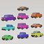 Model 3D Kolekcja pojazdów Mega Pack
