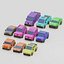 Model 3D Kolekcja pojazdów Mega Pack
