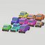 Model 3D Kolekcja pojazdów Mega Pack