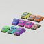 Model 3D Kolekcja pojazdów Mega Pack