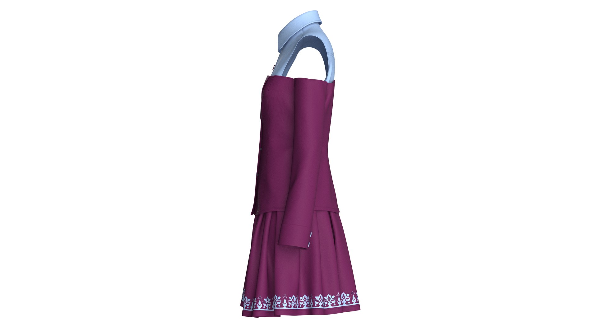 Girls Cold Shoulder Layered Blazer With Skirt 3D https://p.turbosquid.com/ts-thumb/5J/LMr3gj/8u/girlscoldshoulderlayeredblazerwithskirt_9/png/1791967168/1920x1080/fit_q87/6aeca90d0cb7f3552f2afcf795cbfc233f27dcca/girlscoldshoulderlayeredblazerwithskirt_9.jpg