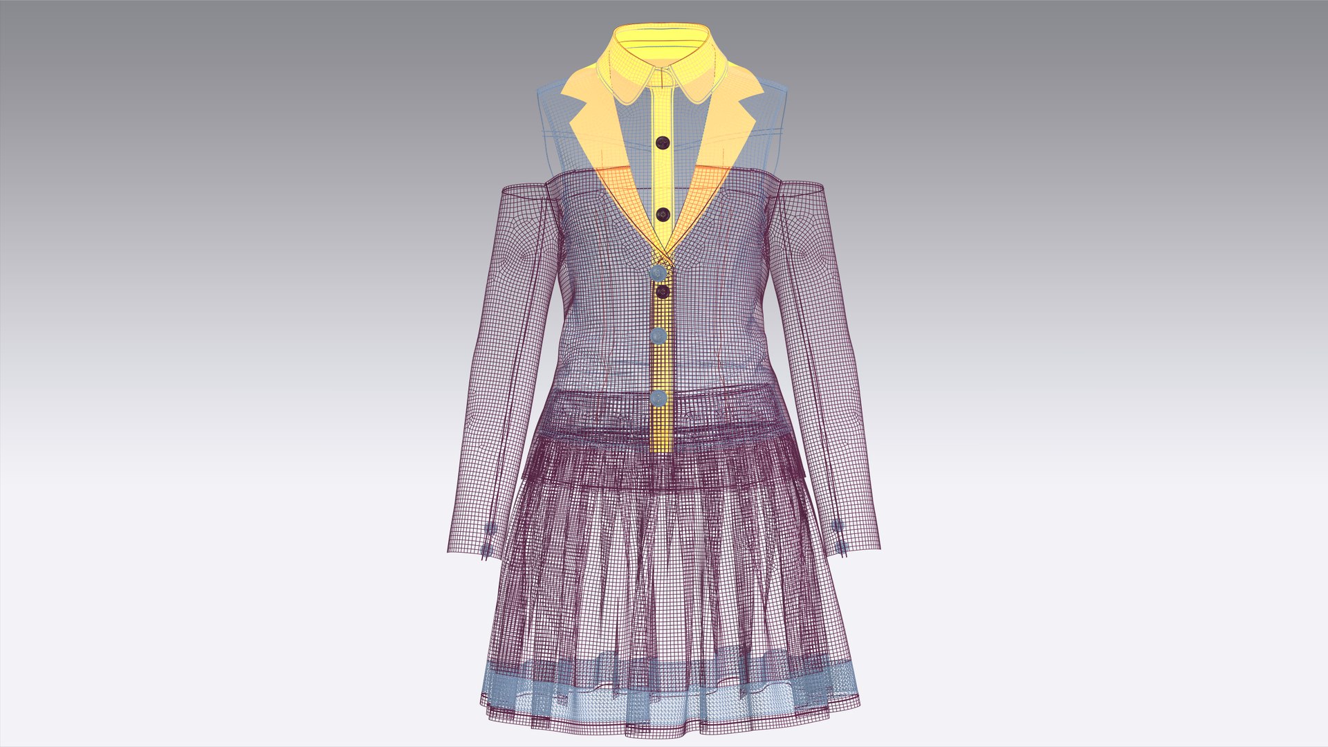 Girls Cold Shoulder Layered Blazer With Skirt 3D https://p.turbosquid.com/ts-thumb/5J/LMr3gj/Ij/girlscoldshoulderlayeredblazerwithskirt_/png/1791967021/1920x1080/fit_q87/1cb92e64aafa55a46bf36d9c00723834a900bc0c/girlscoldshoulderlayeredblazerwithskirt_.jpg