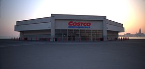 COSTCO WAREHOUSE Render Render PBR Ultra high quality 3D model