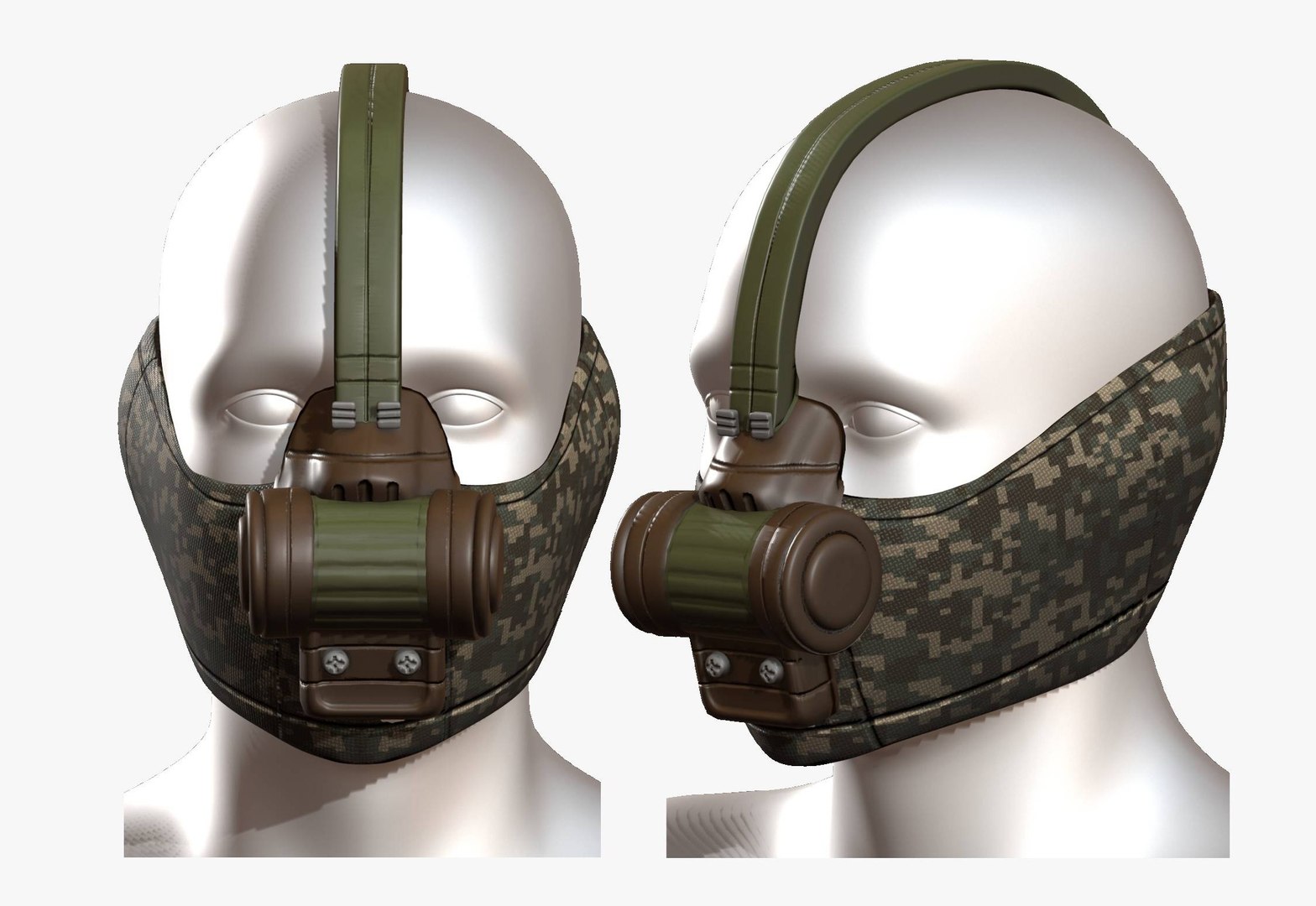 Helmet mask model - TurboSquid 1592842