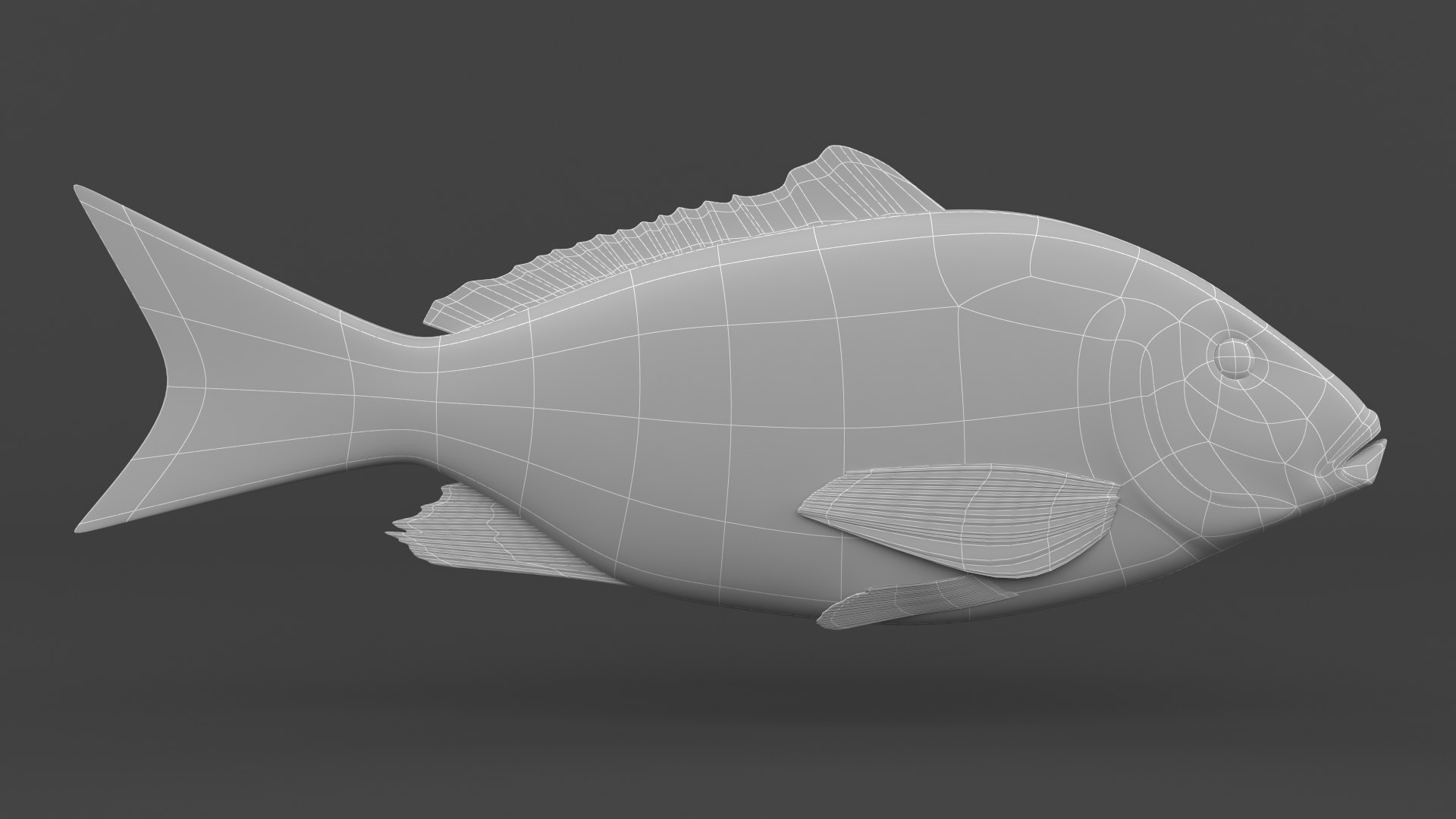 3D Red Snapper Fish - TurboSquid 1966833