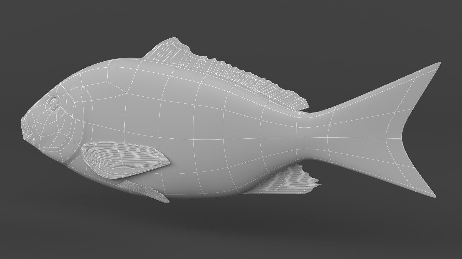 3D Red Snapper Fish - TurboSquid 1966833