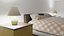 3D model bedroom bed