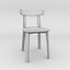 3D interior vitra plastic chair model