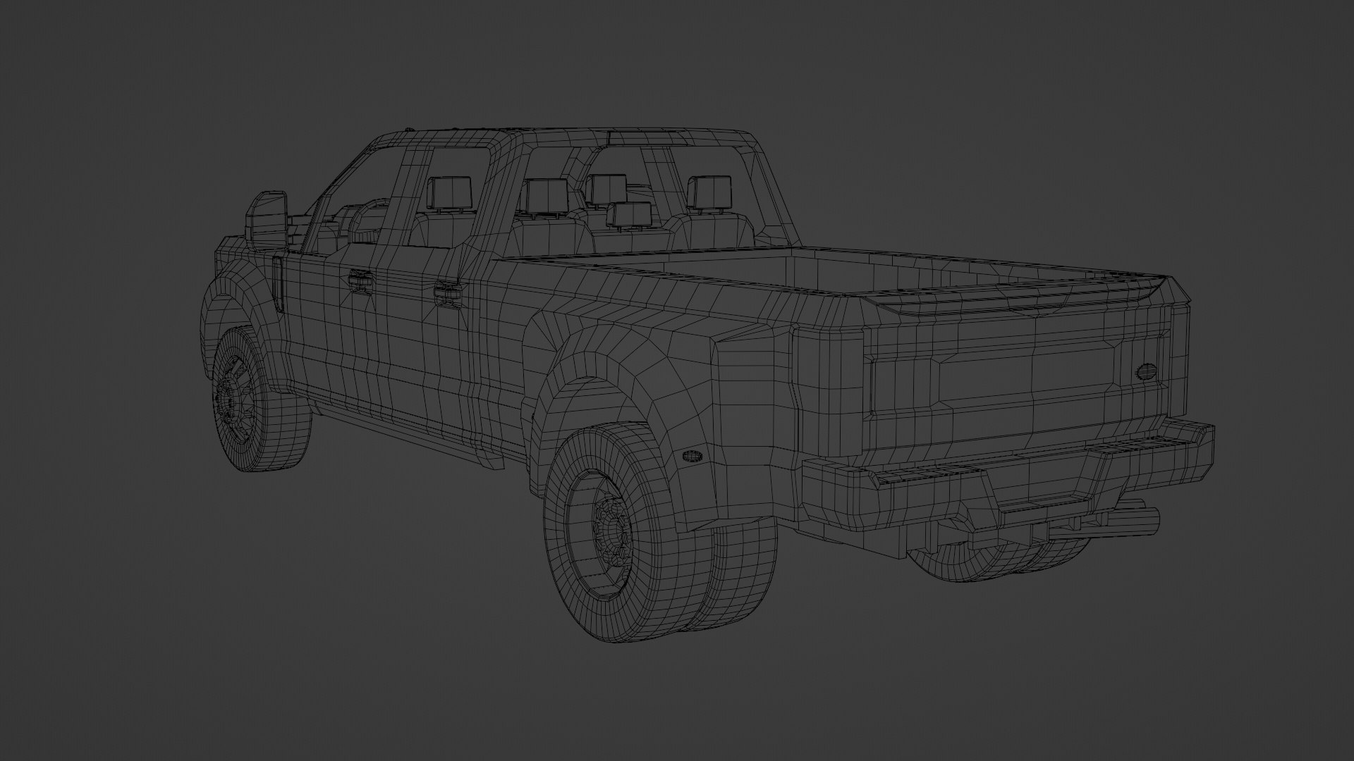 Ford F450 3D Model - TurboSquid 1966974