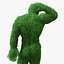 Sculptures de jardin topiaire humain