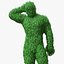 Sculptures de jardin topiaire humain