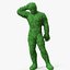 Sculptures de jardin topiaire humain