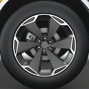 3D Ford Ranger MS RT 2022 wheel model
