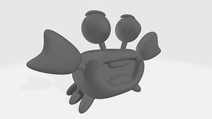 3D Cute Crab