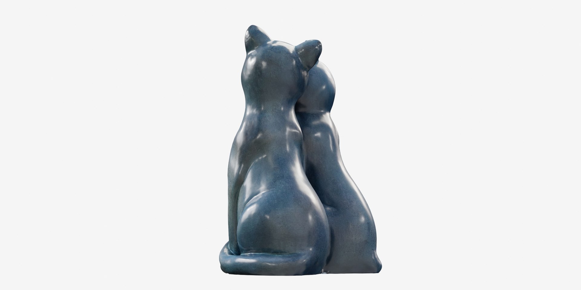 3D Model 3Dscan Cats Cuddle - TurboSquid 2345910